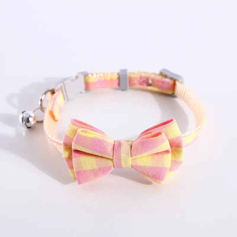 British Double Layer Detachable Bow Collar Adjustable Bell Bow Tie