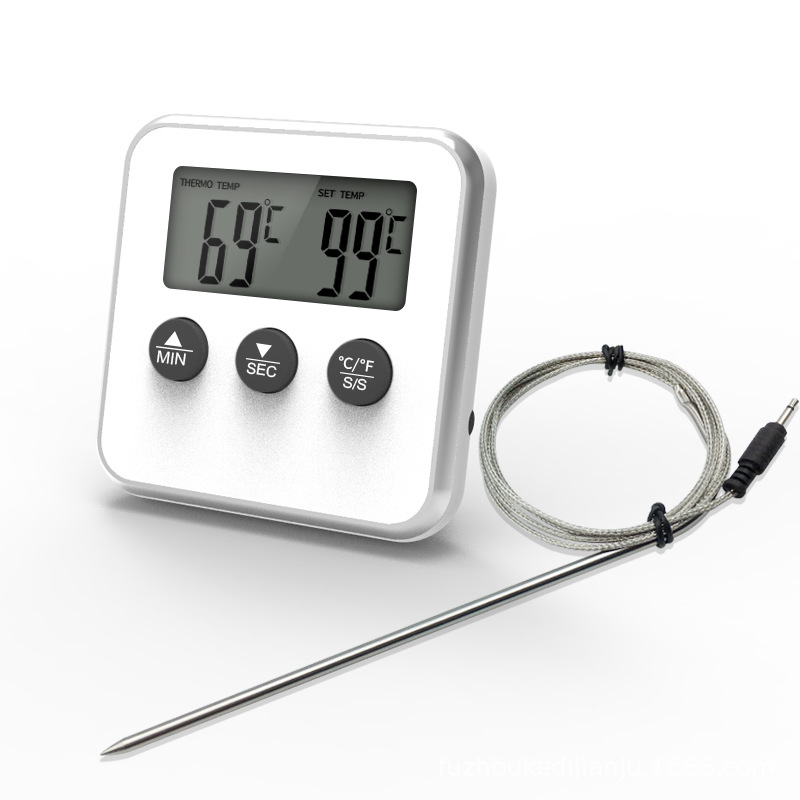 Title 1, Baked Oven Roast Electronic Food Thermometer