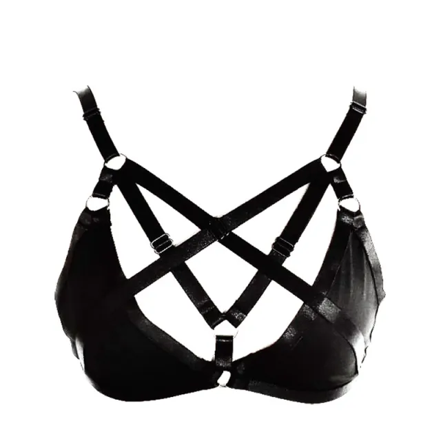 Bra Back Elastic Gathered And Adjustable Black - Shop at LoveMi