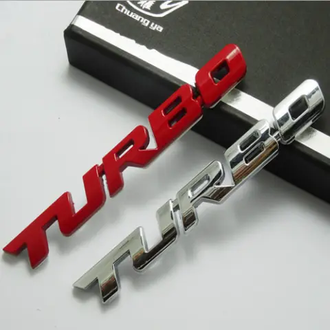 TURBO 3D Stereo Car Sticker