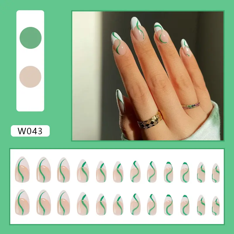 Nordic Wind Wears A Simple Nail Patch