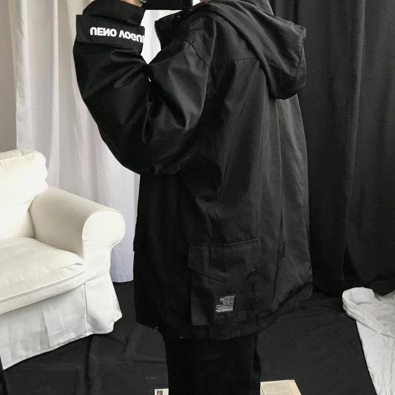 Loose Sporty Hooded Overalls Stylish Handsome And Casual