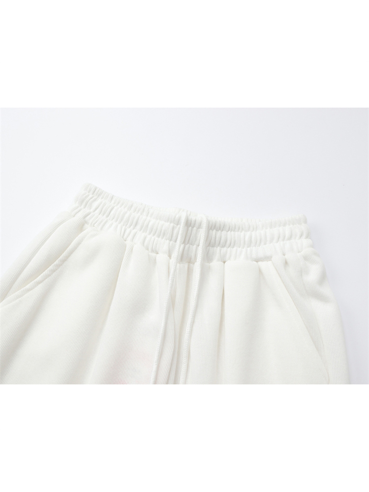 Title 5, Drawstring High Waist Drawstring Leisure Trousers