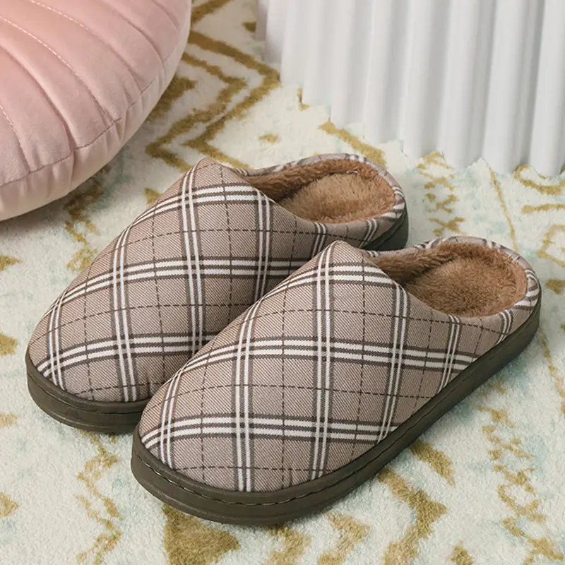 Slippers Female Autumn Winter Household Lovely Plush