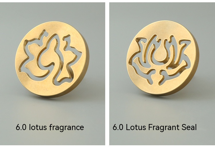 Title 8, Citron Tools Brass Incense Mold Incense Rubbing...