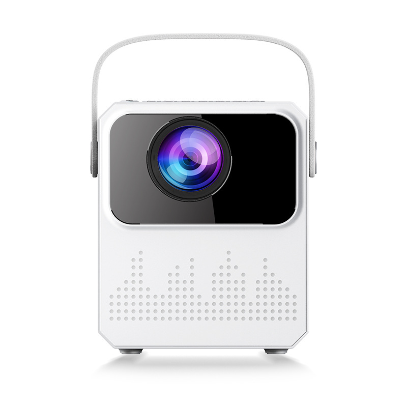 The Beam Mini held in one hand, showing its small size