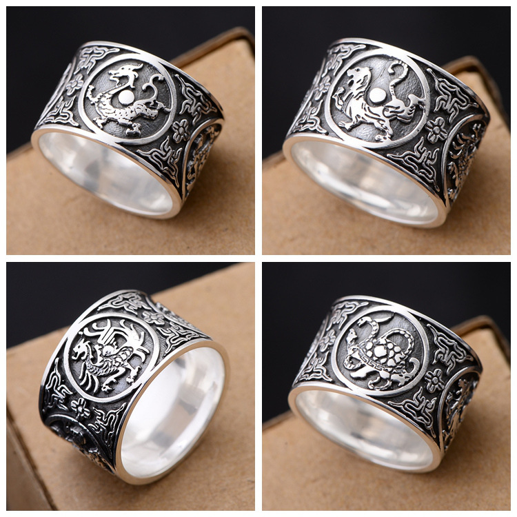 Title 5, Creative Personality Wide Index Finger Ring