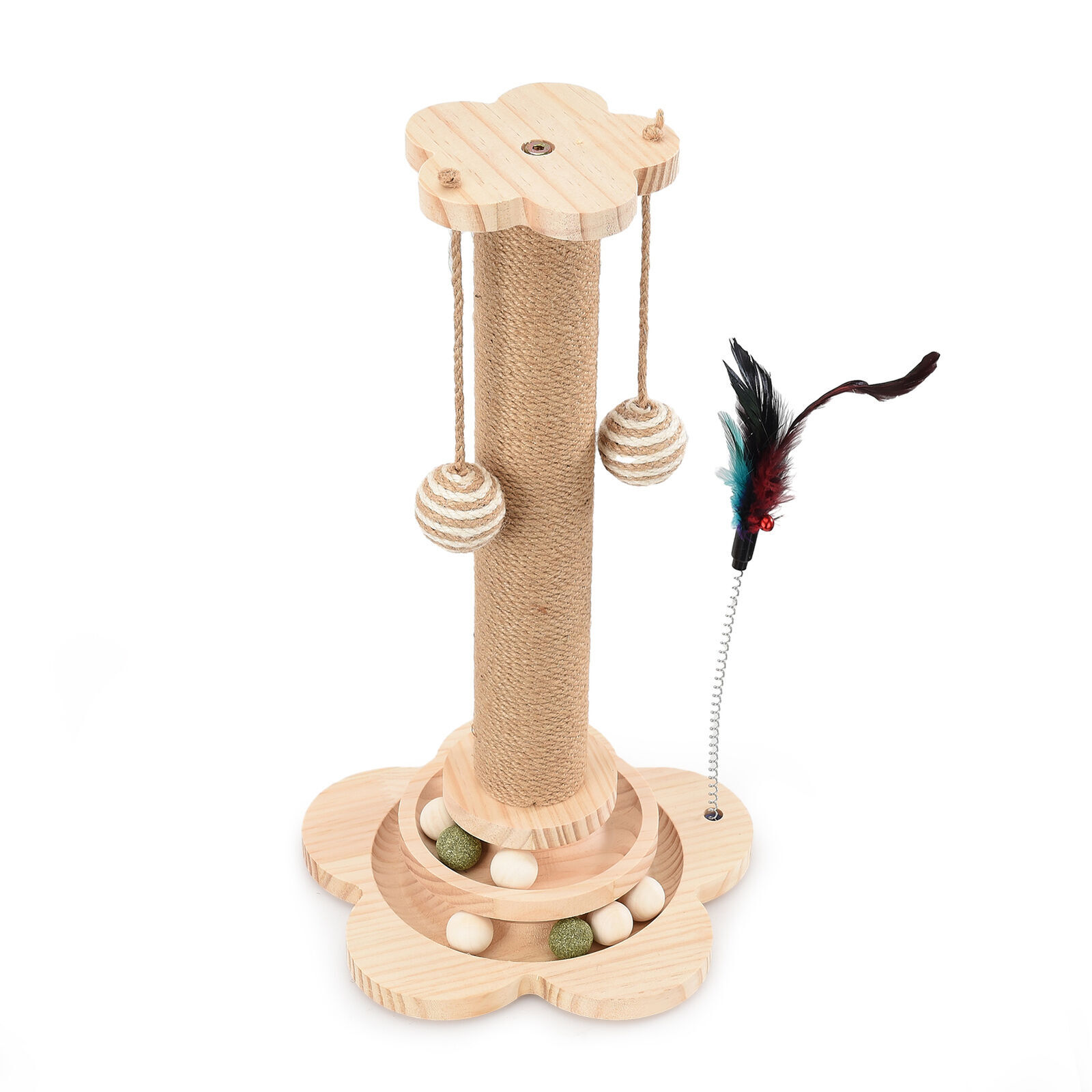 Large Cat Tree Scratching Post Pet Climbing Tower Kitten Activity Centre Kitten