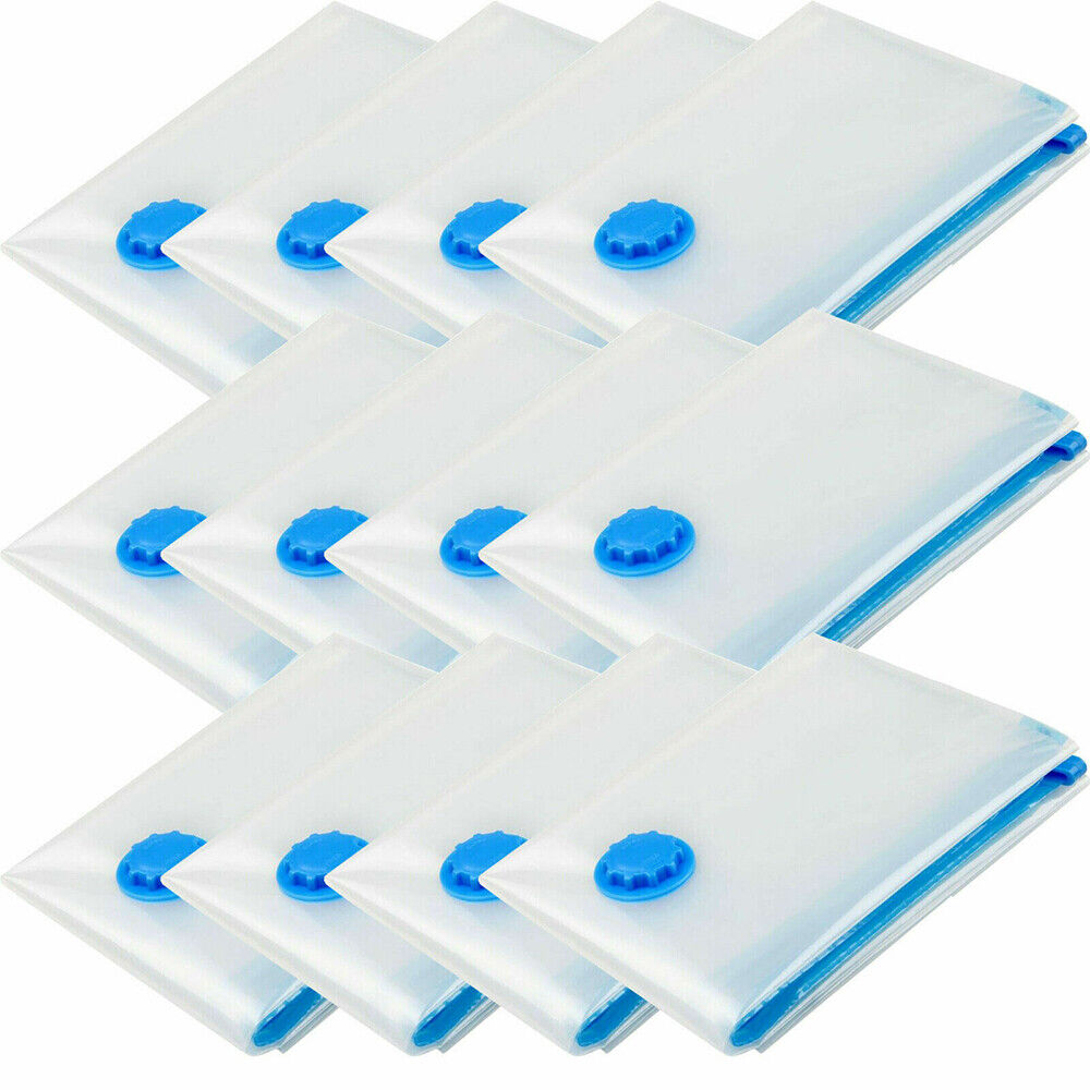 12 X Solid Vacuum Storage Bags, Space Saving, Vacuum Saving, Large Vacuum Storage Bags