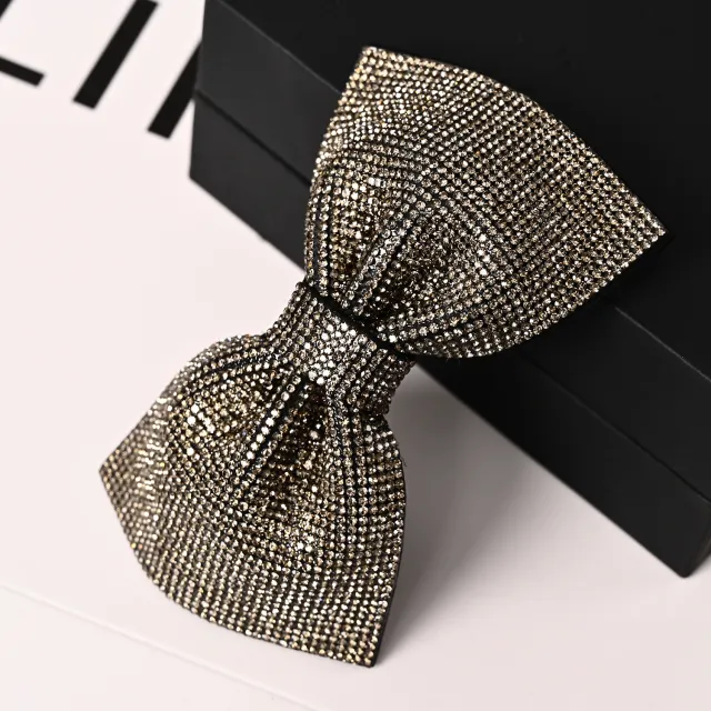 Simple Lady Wave Broken Hairpin Japanese And Korean Style Clear Grey - Shop at LoveMi