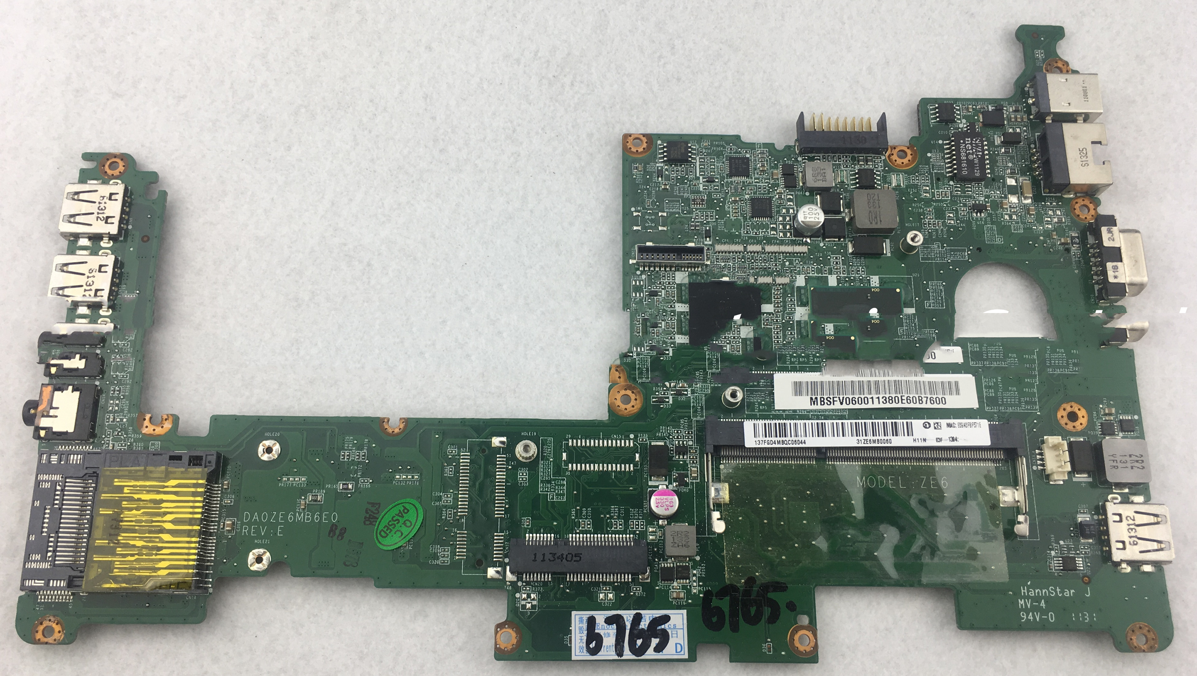 D257 Notebook Motherboard 4