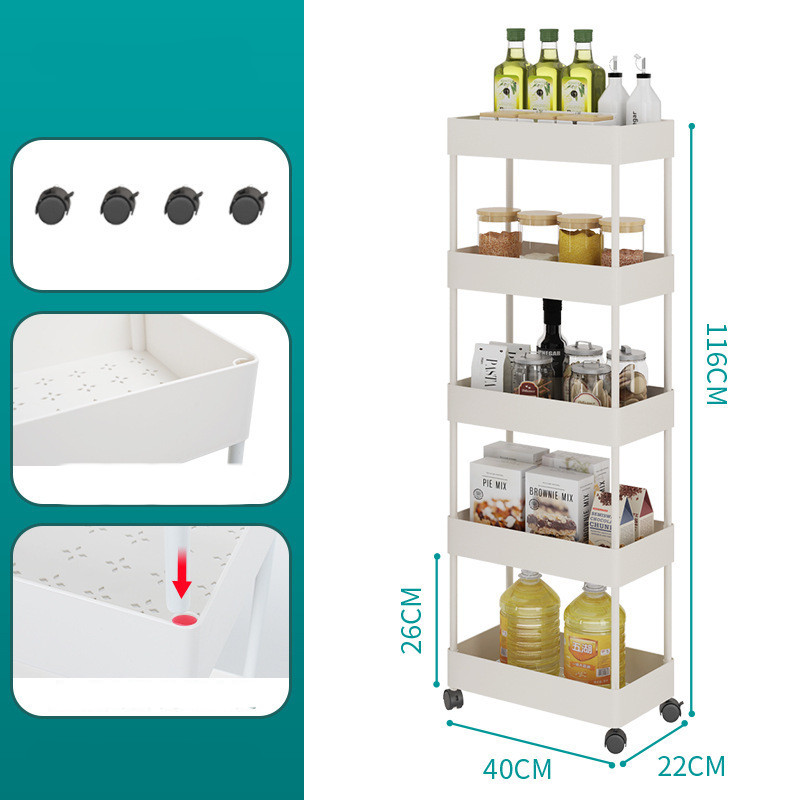 Title 9, Bathroom Kitchen Mobile Trolley Debris Sorting ...