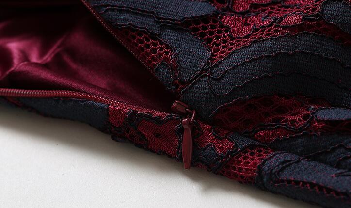 Jacquard Lace Swing Dress, picture 4 of 7