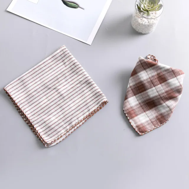Dog Turban Birthday Gift Water Bib Double sided Turban Coffee - Shop at LoveMi
