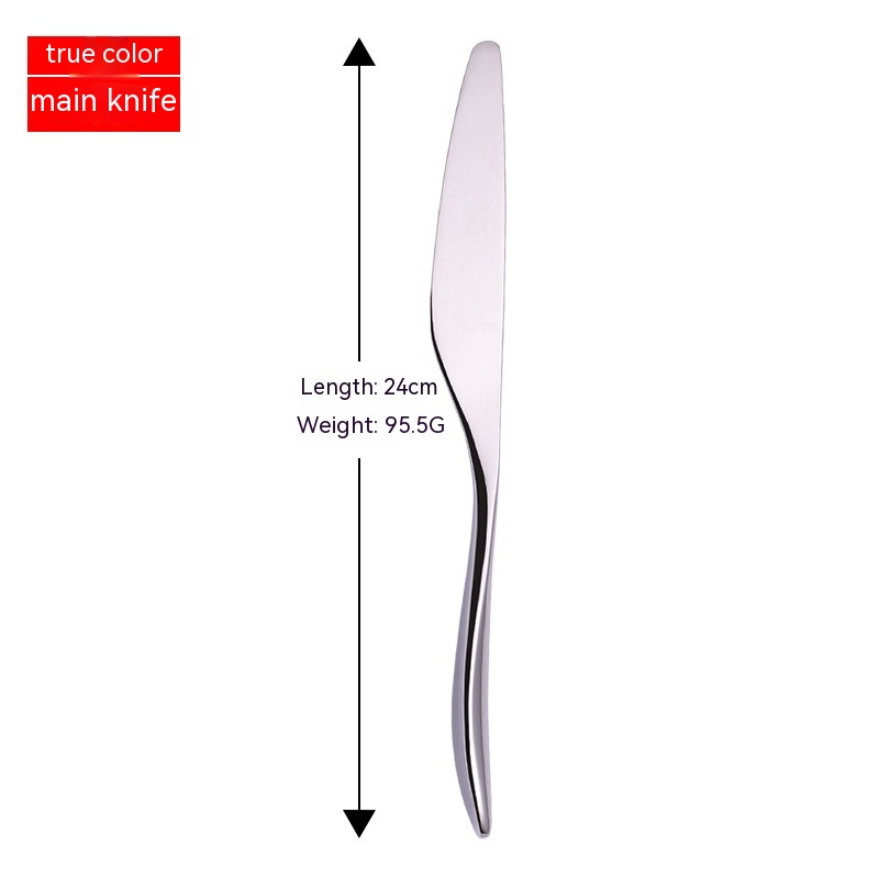 Mirror Light Dining Knife