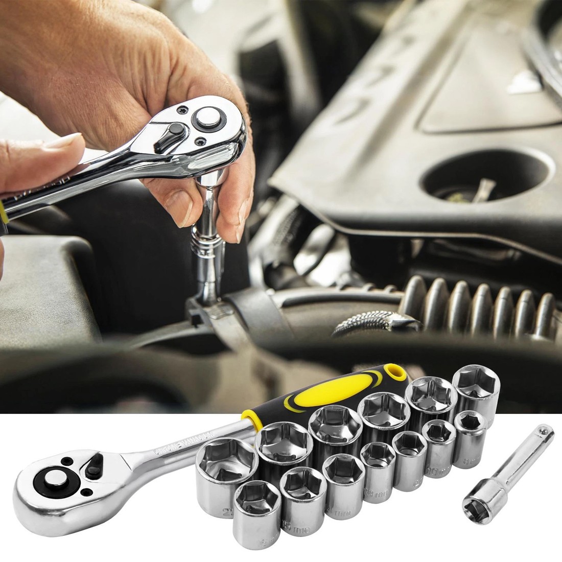 Hand Tool Kit Set 108pcs Household Maintenance Car Repair Hardware Tools — image 10