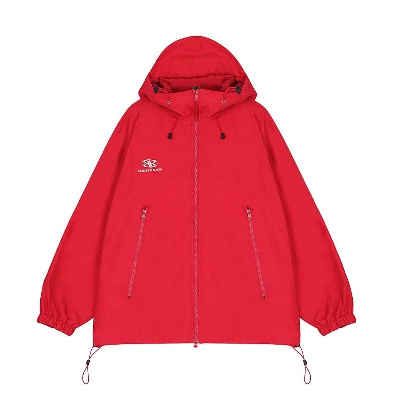 Men's And Women's Top Hooded Jacket Red - Shop at LoveMi