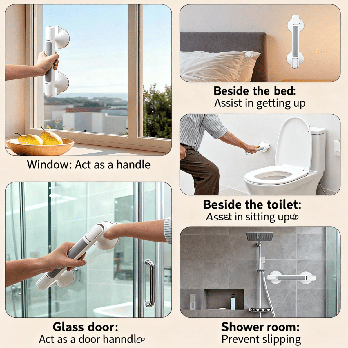 Barre de douche 12 pouces — Sécurité et confort garantis - image 8