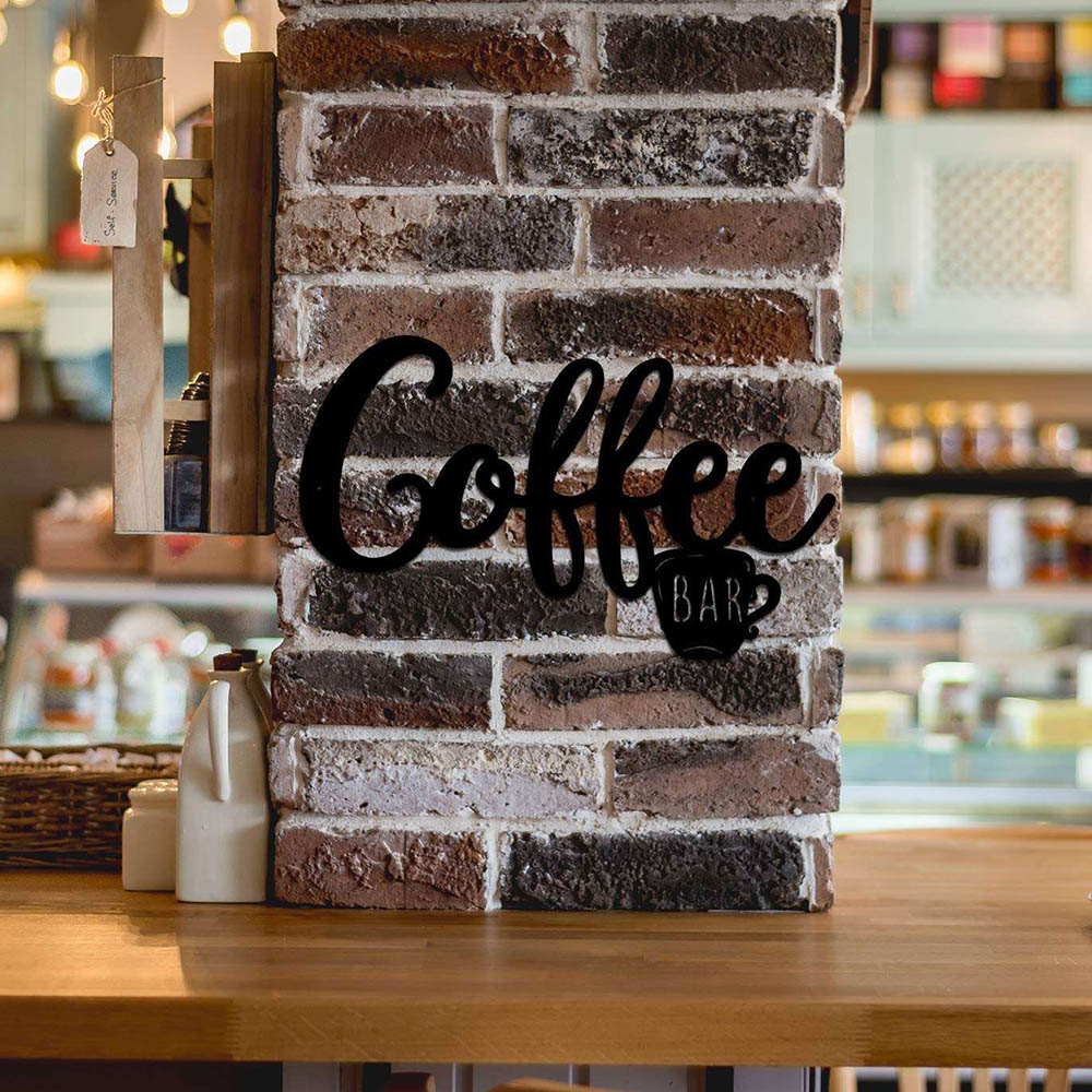 Title 6, COFFEE BAR Wall Decoration Hanging Letters