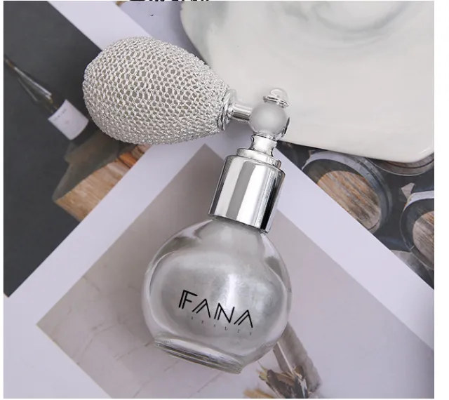 Body Powder Loose Powder Greek Goddess Glitter Metallic Silver - Shop at LoveMi