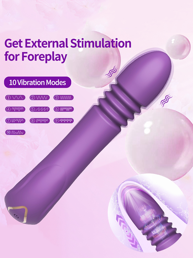 Clitoris G-spot Vibrator- Clitoral Stimulator With 10 Vibration Settings Adult- Female Sex- Toys Dildo - Image 1
