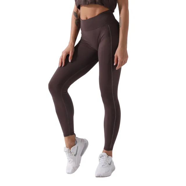 High Waist Peach Hip Fitness Exercise Yoga Pants Color7 - Shop at LoveMi
