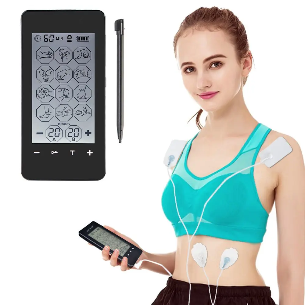 Color Screen Digital Meridian Massager 12 Modes