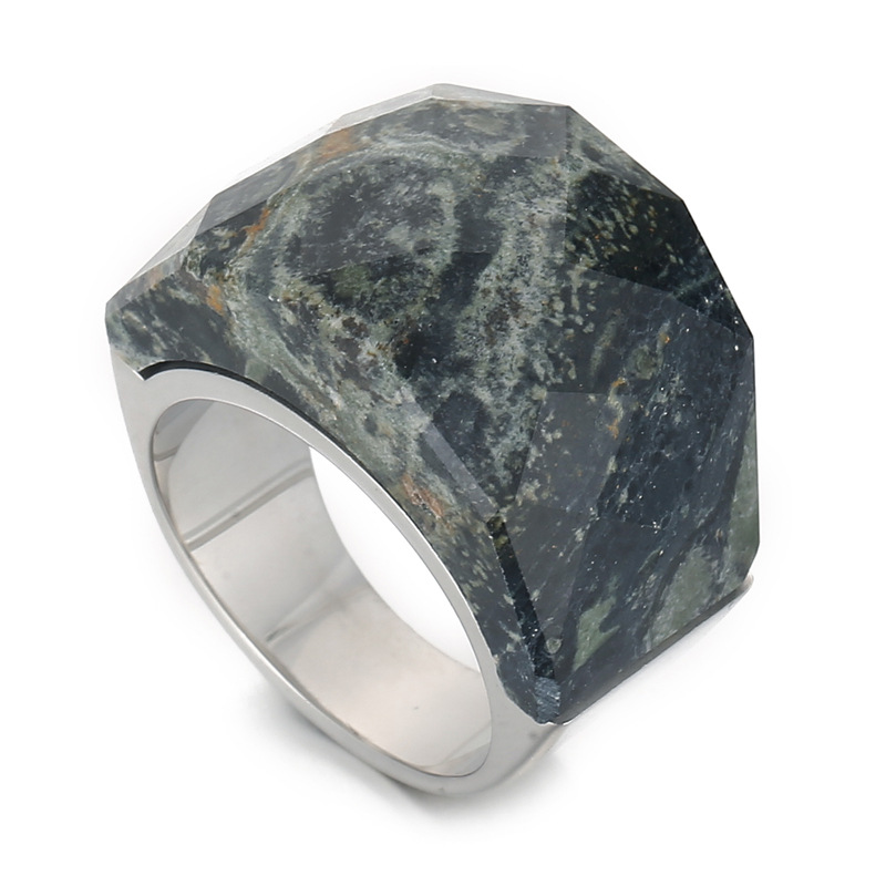 Women's Fashion Natural Stone Ring — foto 18