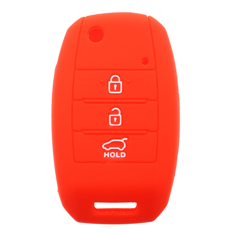 Coque silicone pour clé de voiture Hyundai Kia 4