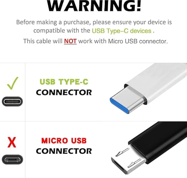 Type-C Fast Cable Charger
