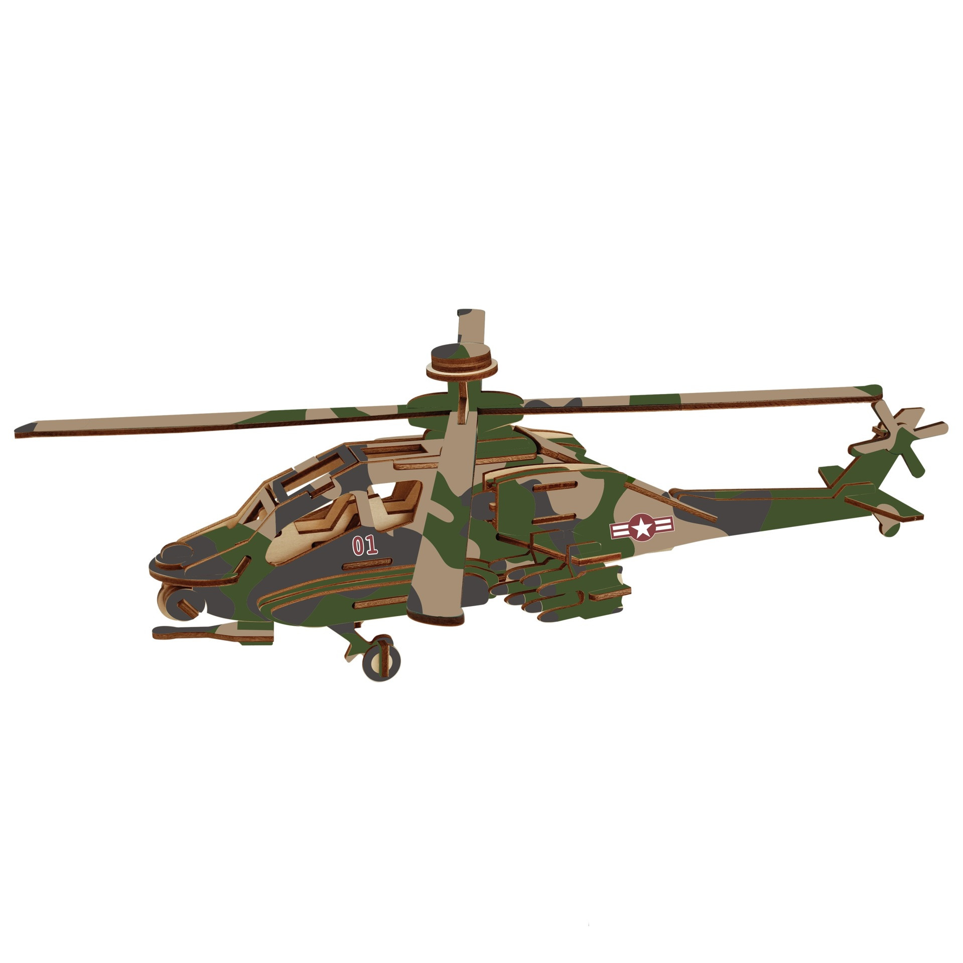 Title 1, Unmanned Reconnaissance 3D Model Wooden Stereo