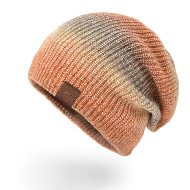 Warm Rainbow Fashion Woolen Hat Orange - Shop at LoveMi