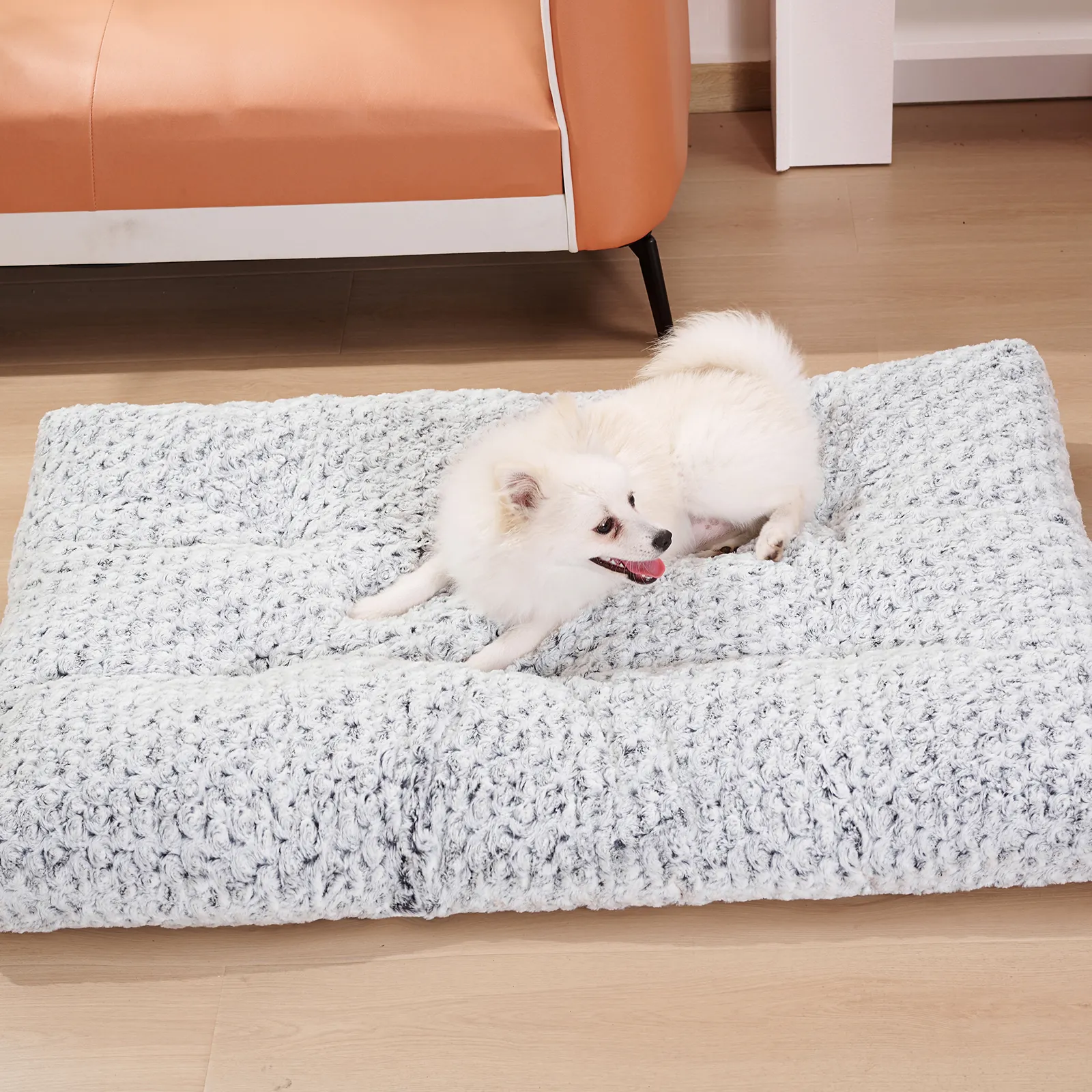 Dog Beds Thickened Rose Velvet Pet Kennel
