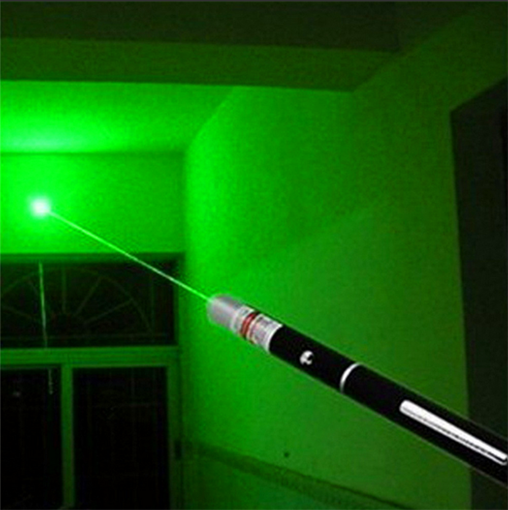 532nm Green Laser Pointer Pen Light Visible Single Beam AAA Lazer Torch 5PCS Mini Small Teaching Pen Light Pet Toys