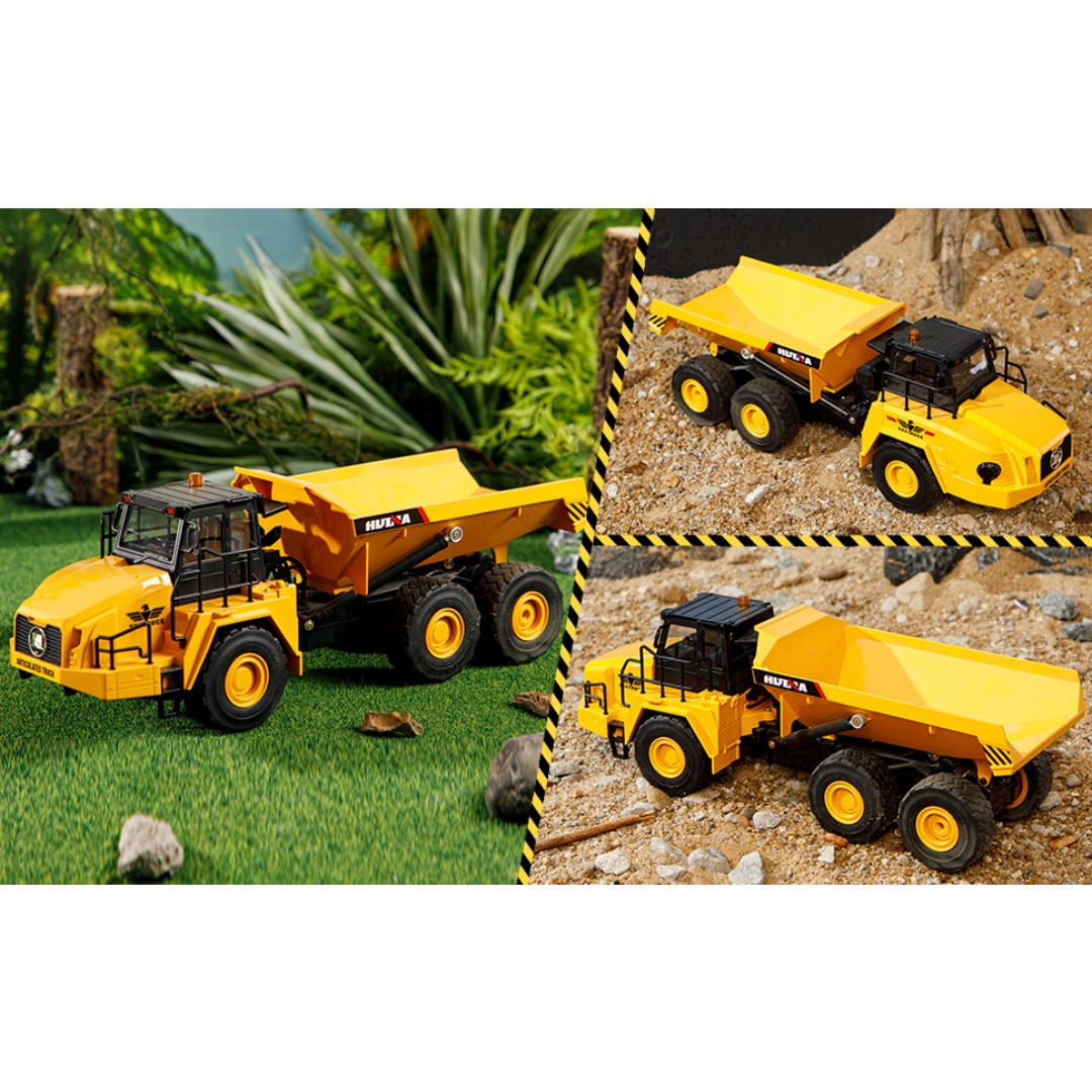 Huina 1553 1-16 Remote Control Dump Truck Toy 12