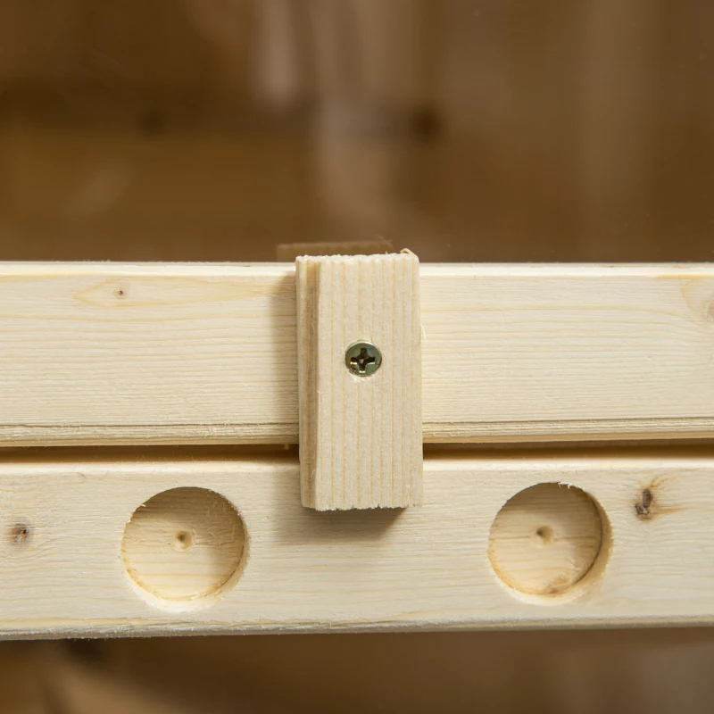 5-Tier Wooden Hamster Cage Mice Habitat Rat Habitat With Openable Top, Front Door And Storage Shelf