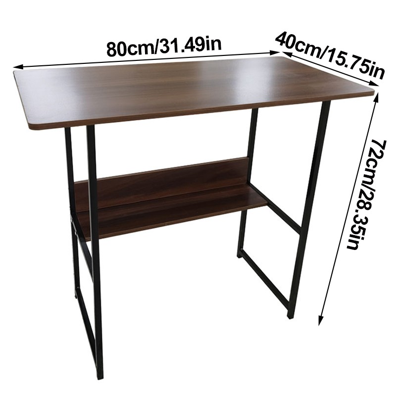 Home Office Study Desk Computer Writing Table Workstation & Book Shelf — image 6