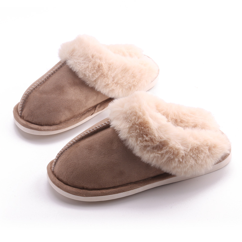 Title 7, Womens Furry Slippers Winter Warm Plush House ...