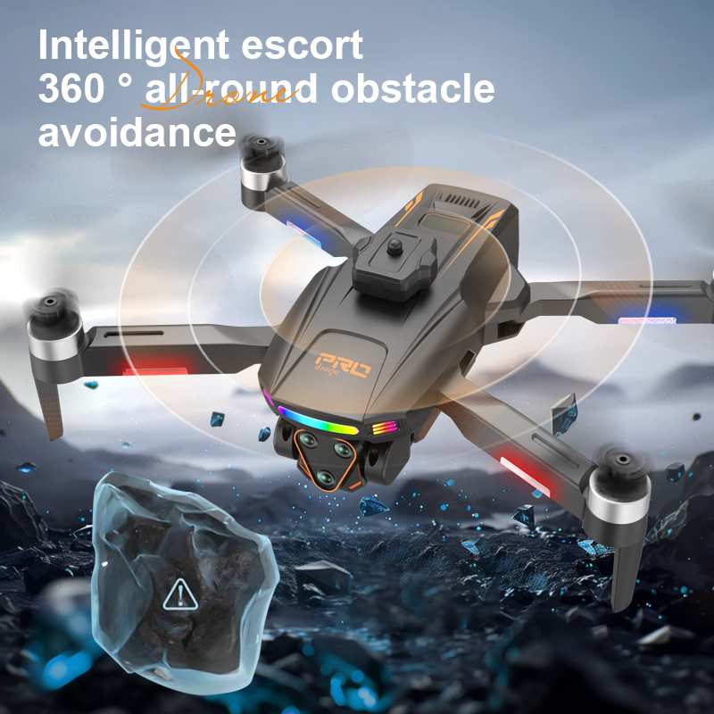 2026 New Foldable Four-axis Aerial Photography Drone X01 With 4.5-inch Independent Display, Equipped With Dual Camera, WIFI USB Charging, Remote Control, Electric Adjustable Camera, Support Multi-angl