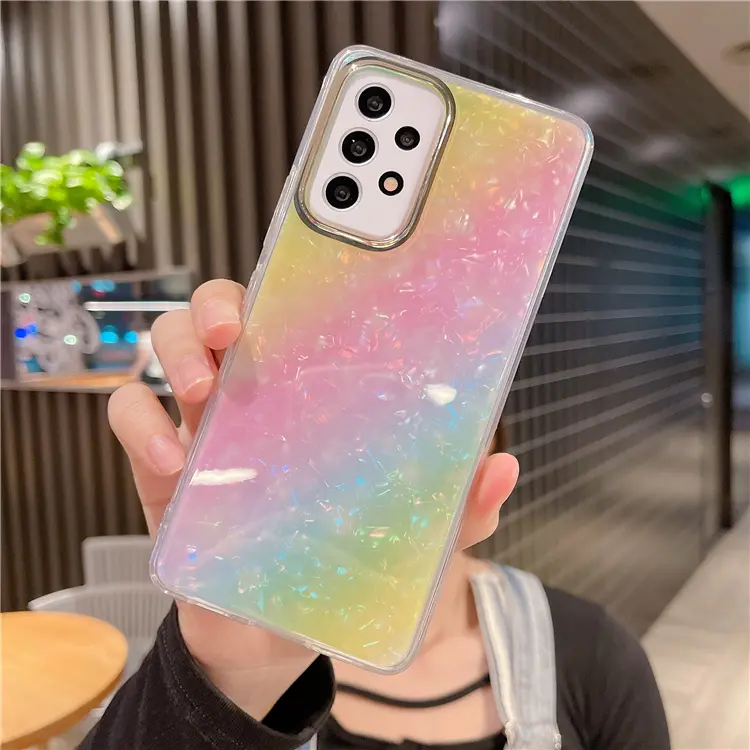 Shell Pattern Rainbow Protective Sleeve
