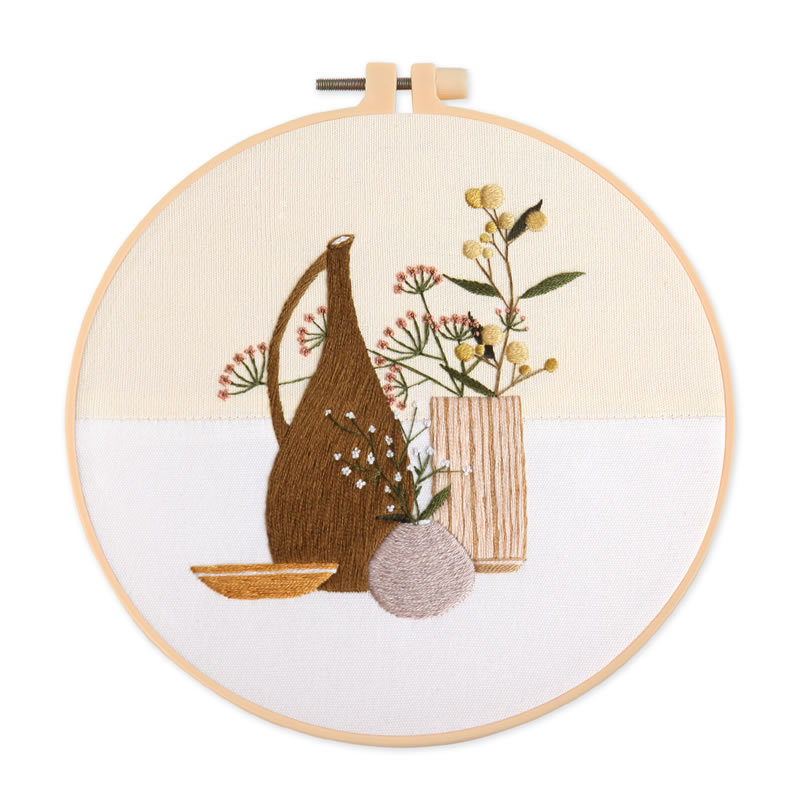 Embroidery Diy Material Bag Kit Cross Dfresh And Beautiful - Shop at LoveMi