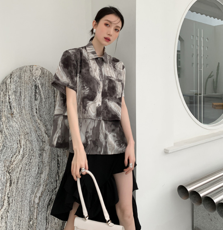 Design Shirt Women Summer New Retro
