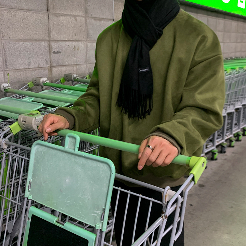 Men's Pullover Round Neck Loose Top