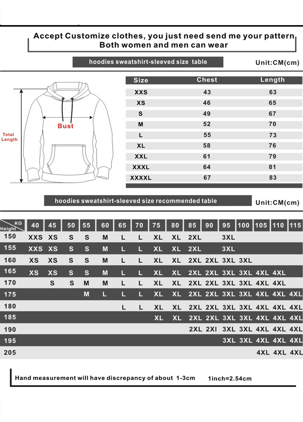 Title 1, Kreativer lässiger Digitaldruck-Kapuzenpullover...