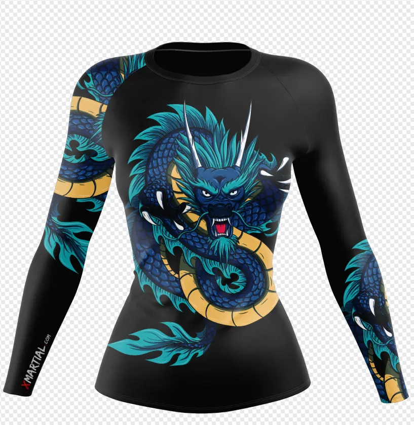 Women Blue Dragon Longsleeve