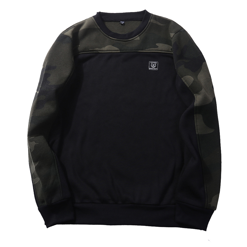 Title 2, Pull en polaire camouflage col rond pour homme,...