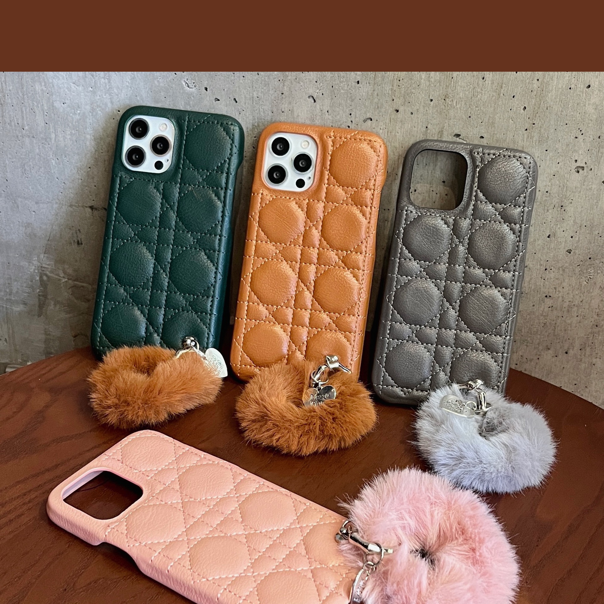 Plush Small Fragrance Style Mobile Phone Case Bracelet