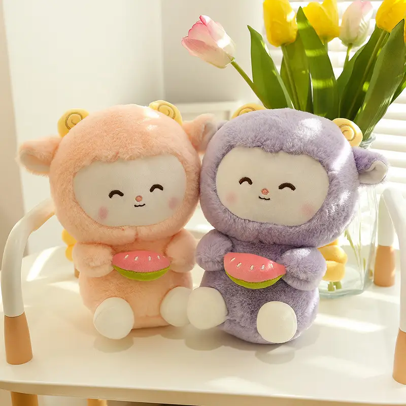 Super Cute Angel Lamb Doll Girl Plush Toy