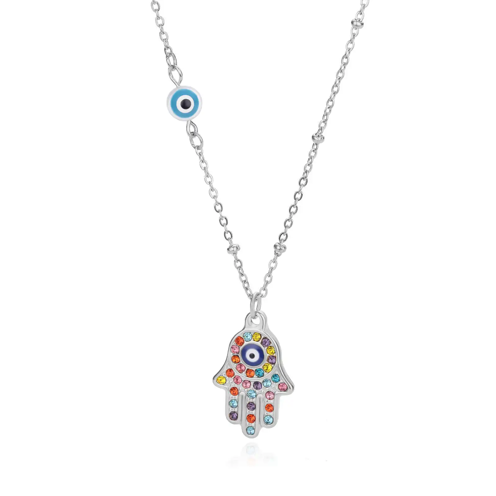 Fashionable Zircon Pendant Fatima Palm