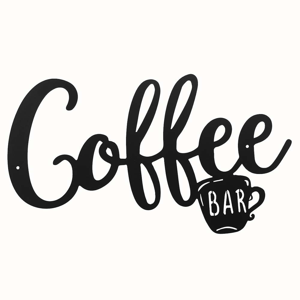 Title 3, COFFEE BAR Wall Decoration Hanging Letters